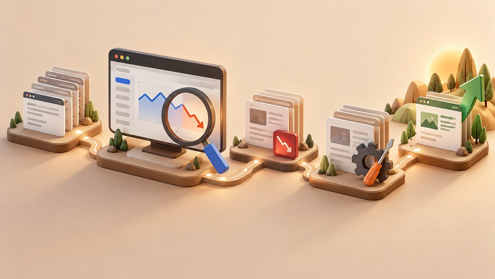 Content Decay Analysis Google Search Console Workflow