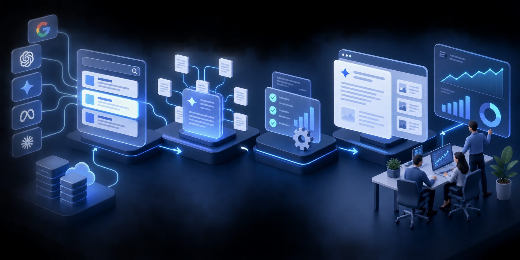 generative engine optimization service workflow for SaaS teams