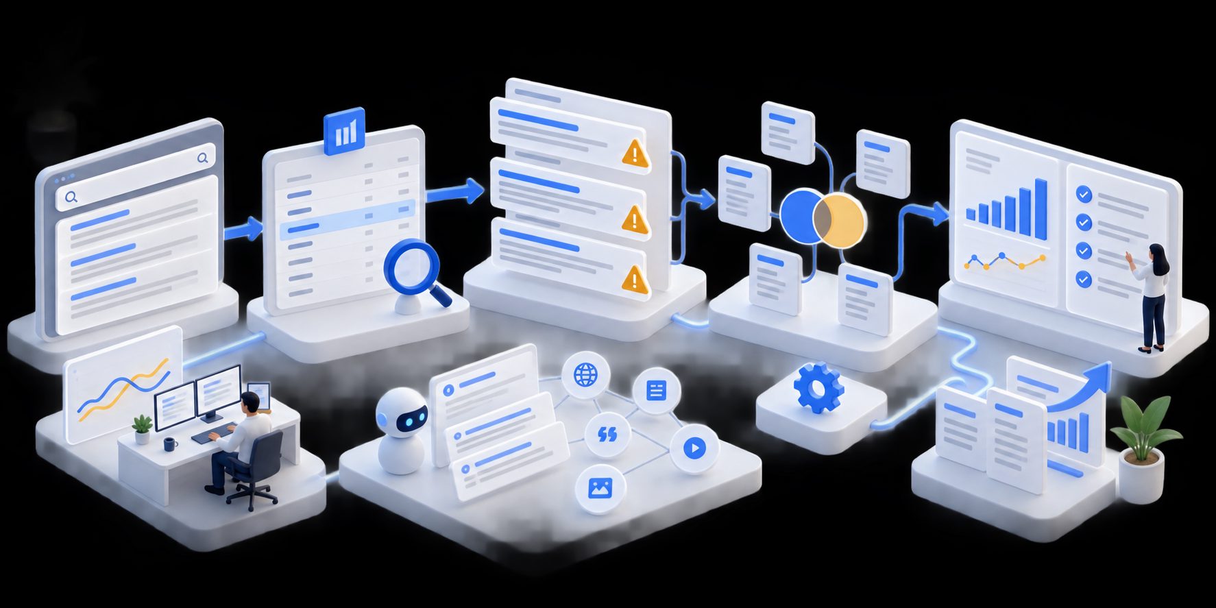 cannibalization detection google search console query-to-page report