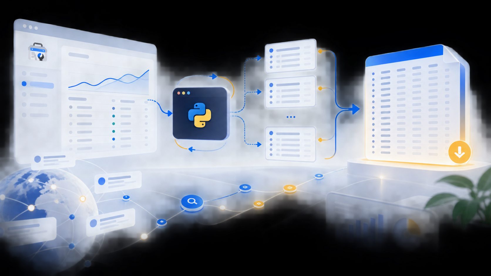 Python script paginating through Search Analytics API to export more than 1000 rows GSC data