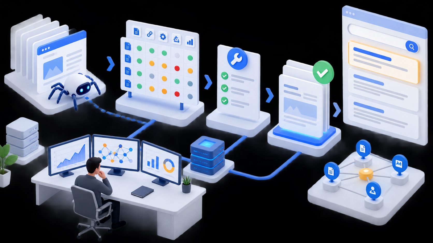 SaaS crawl priority matrix for indexing diagnosis