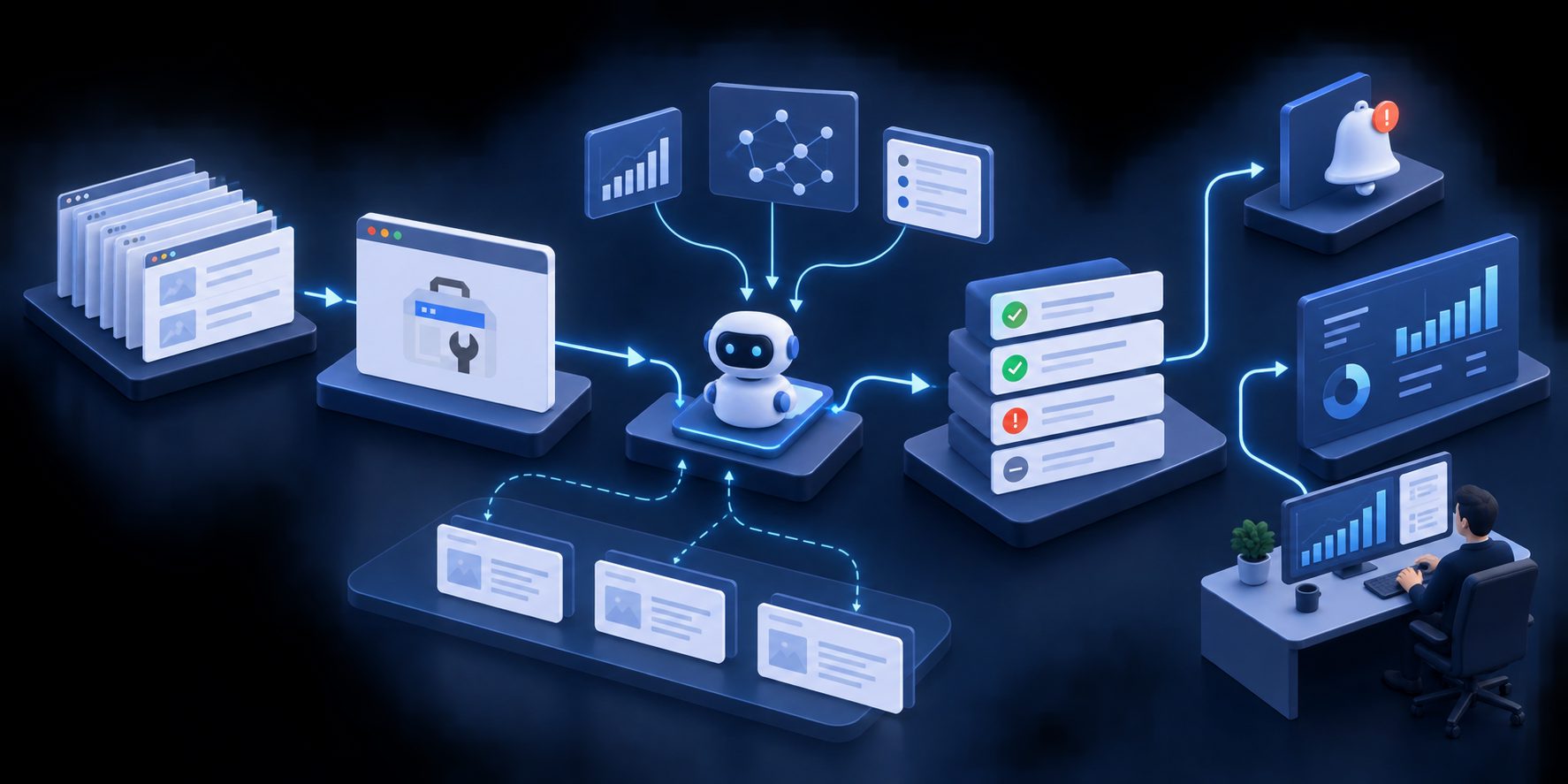 Workflow to monitor GSC indexation coverage automatically from URL inventory to prioritized alerts