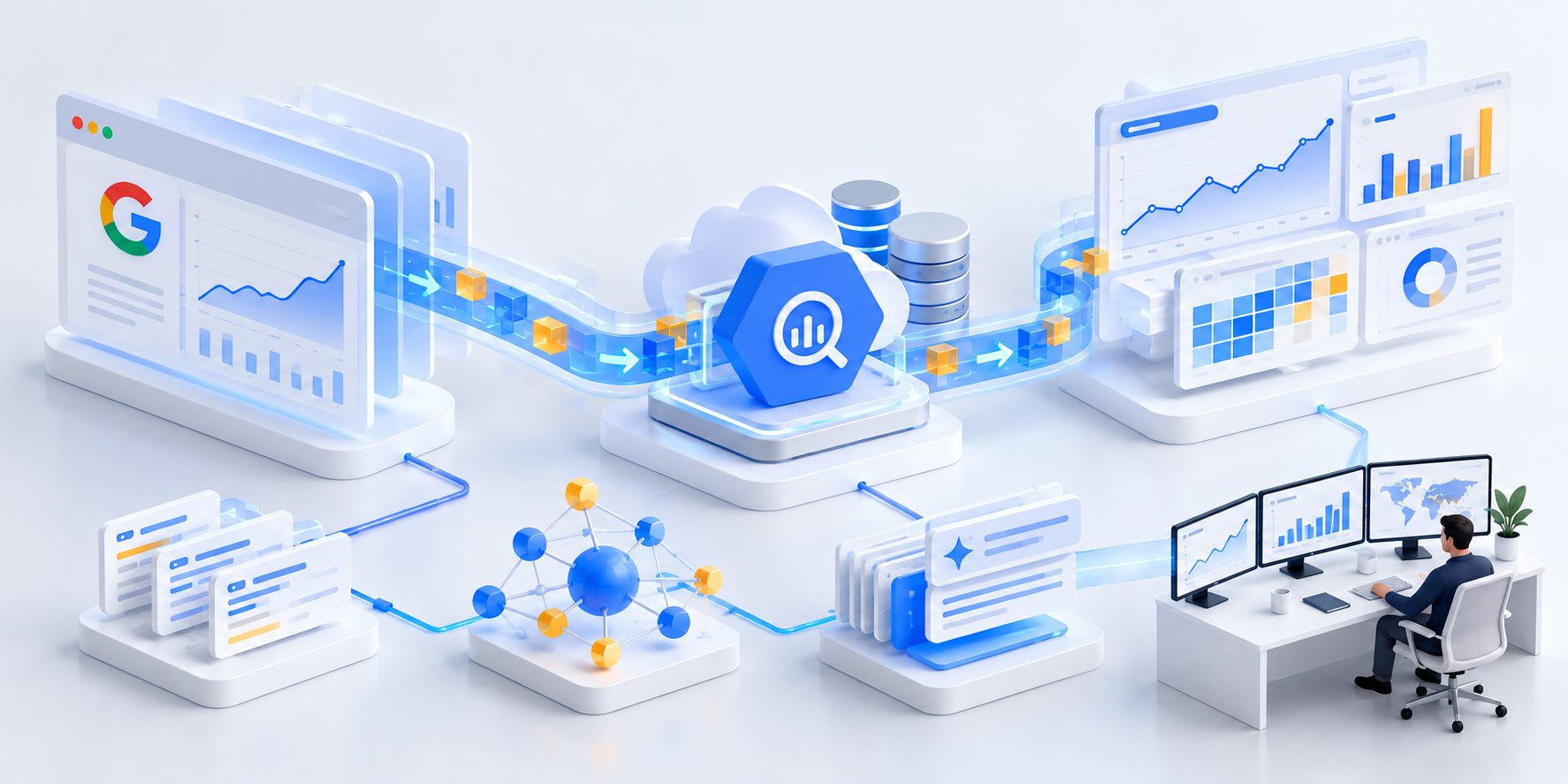 google search console api bigquery sync architecture