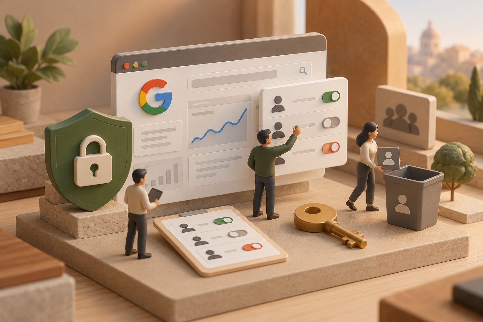 Google Search Console权限代管安全风险：最小授权与撤权清单