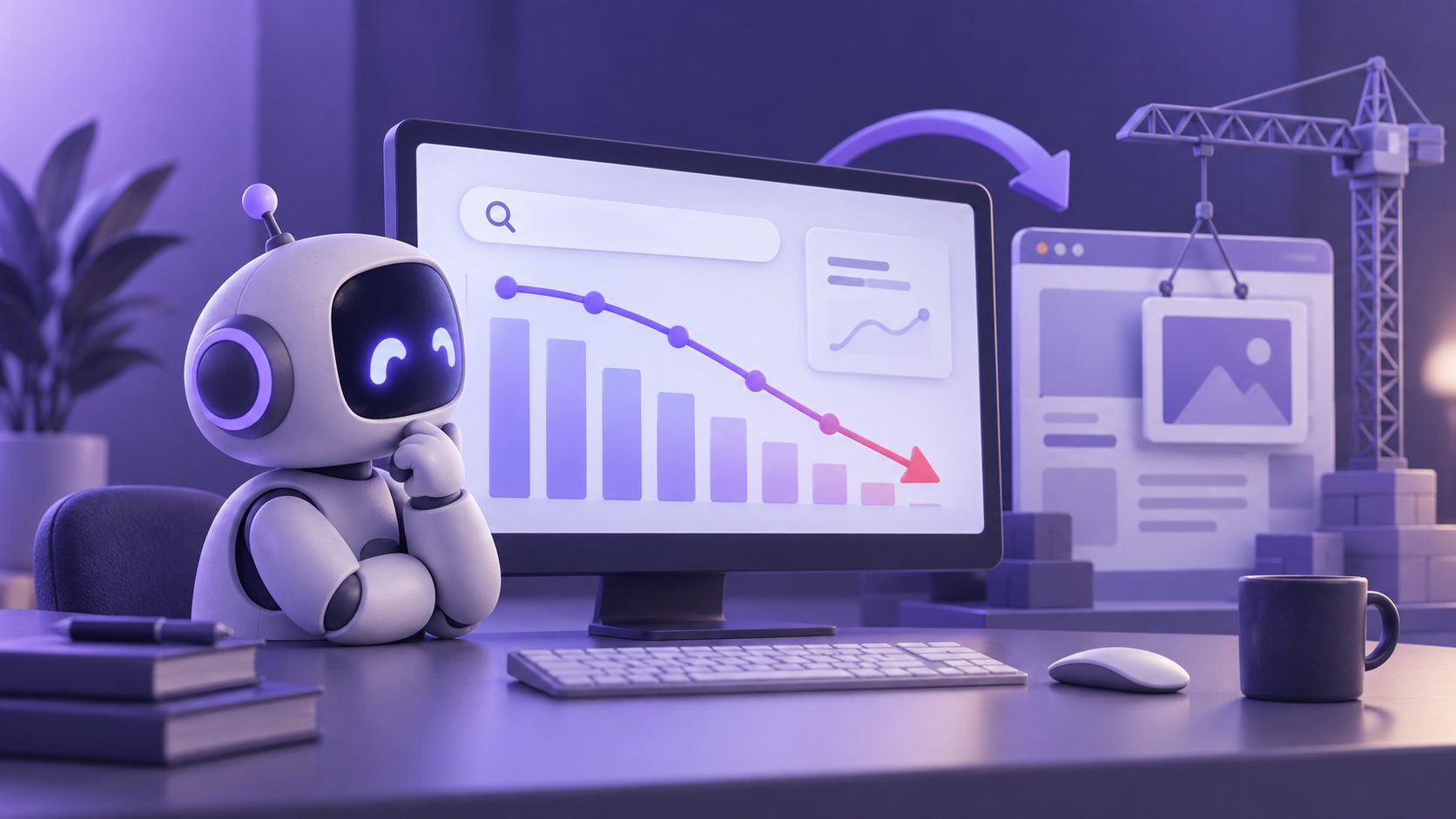 Monitor Drop in GSC Queries per Page After Site Redesign