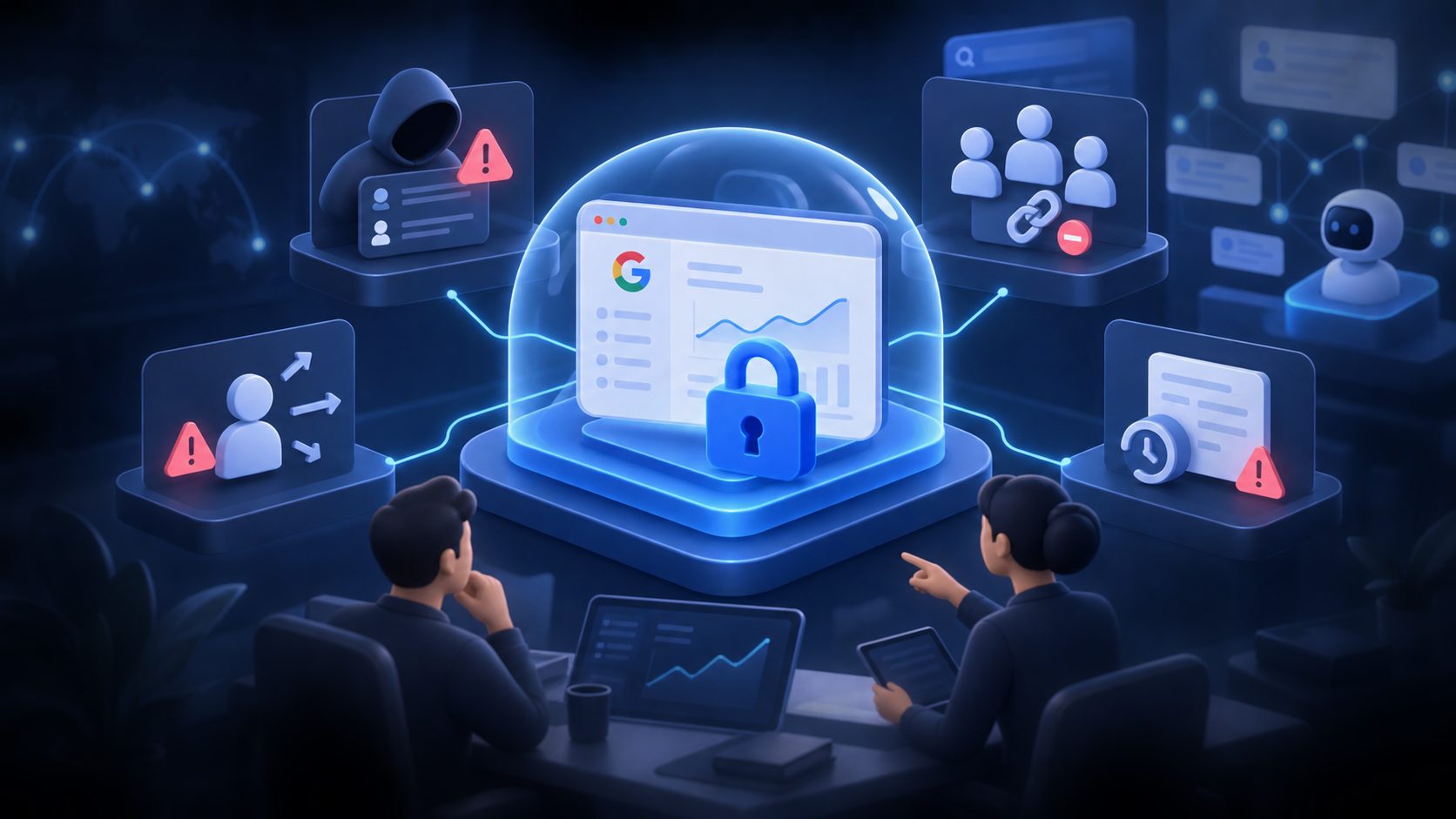 Google Search Console权限代管安全风险四层矩阵